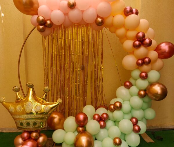 Crown Balloon Backdrop