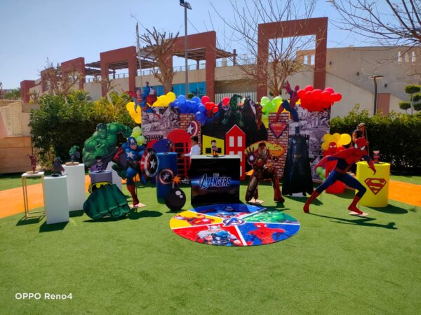 Dc Superheroes Backdrop