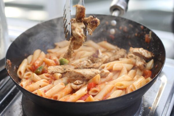 Pasta Station By The Fountain - Image 2