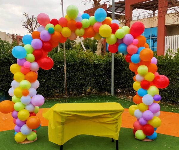 Colorful Balloons Arch