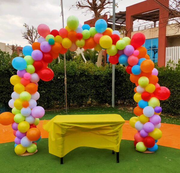 Colorful Balloons Arch