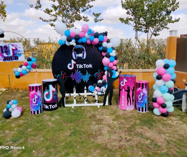 Tiktok Backdrop