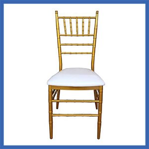 Golden Steel Chair