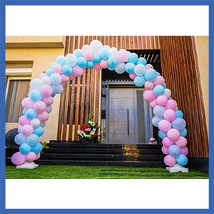 Arch Balloons Theme