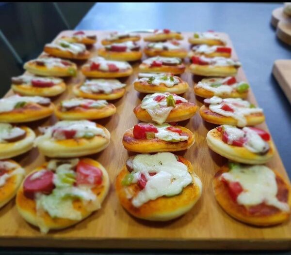 Mini Pizza Hotdog by Bites