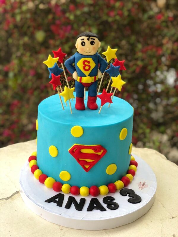 Superman cake by Hanavio