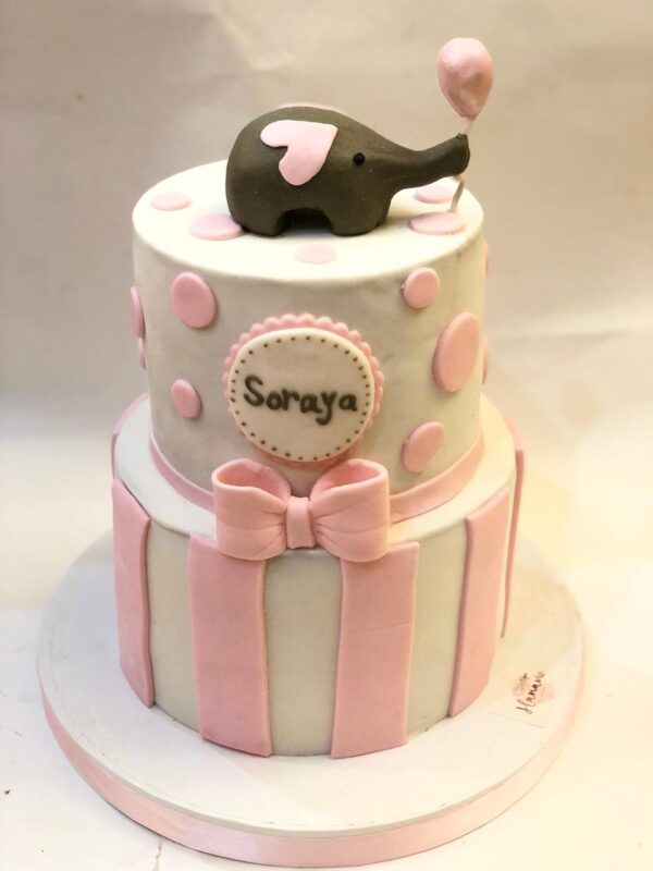 Baby shower cake by Hanavio