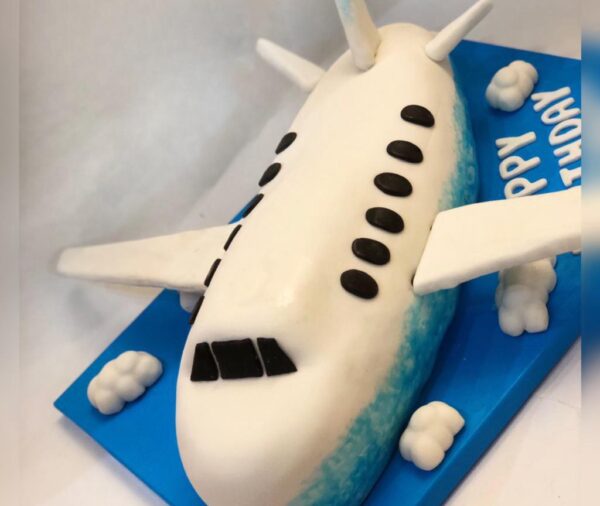 3D Airplane cake by Hanavio