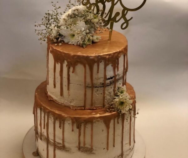 Engagement Cake by Hanavio