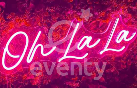 Oh La La Neon Sign