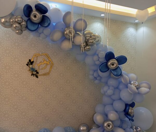 Floral Balloon Arch