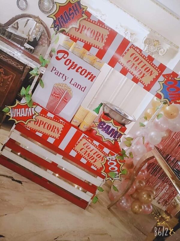 Popcorn and Cotton Candy Machine By  Party Land