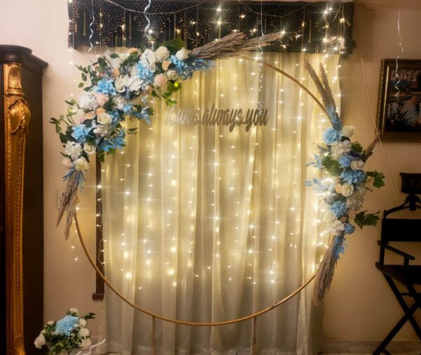 Floral Backdrop By Qamreen Show