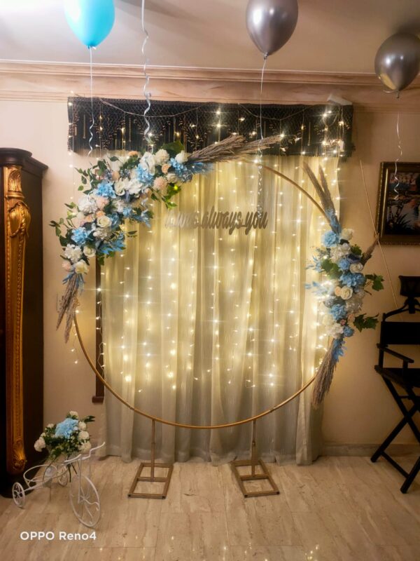 Floral Backdrop By Qamreen Show