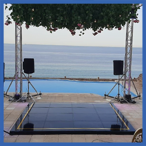 Plexi Black Dance Floor