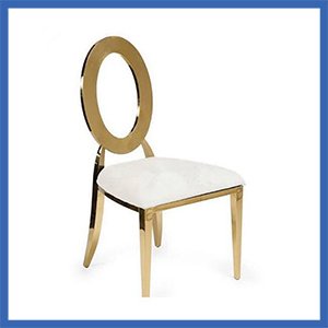 Golden Steel Chair