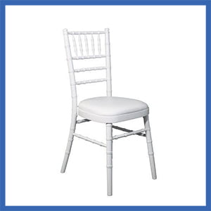White Steel Chair